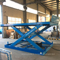 stationary warehouse cargo hydraulic scissor lift elevator